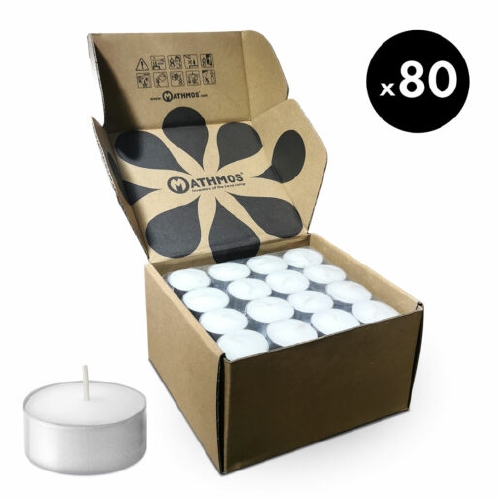 Mathmos Theelichtjes pakket (80 stuks)