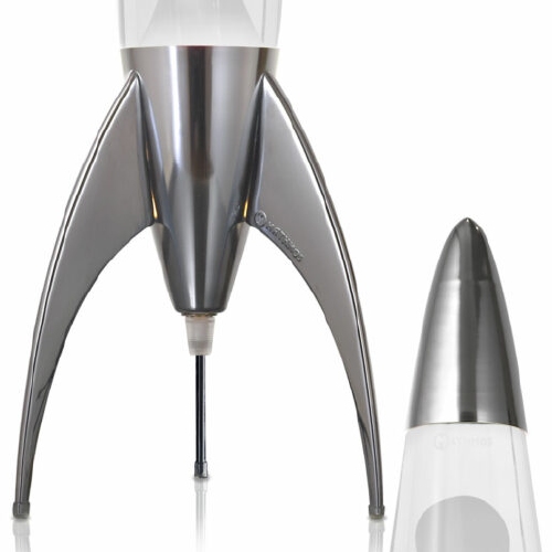 Voet en kap voor Telstar lavalamp Zilver