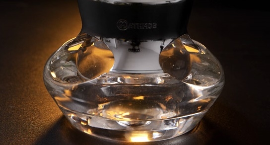 Mathmos Evo Waxinelicht Lavalamp - Roze/Geel