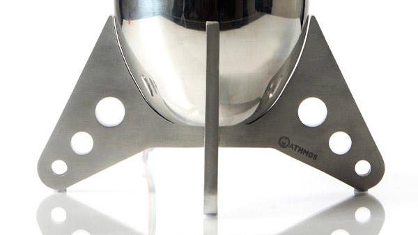 Mathmos Rokit Raket lavalamp - Violet met Oranje lava