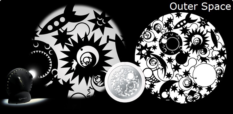 Space Projector met Gobo wiel