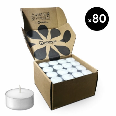 Mathmos Theelichtjes pakket (80 stuks)