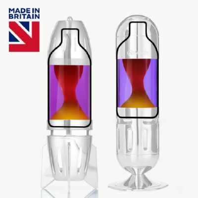 Reservefles Fireflow Violet/Oranje