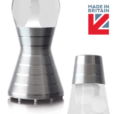 Voet en kap voor Astro Vinyl lavalamp Platinum