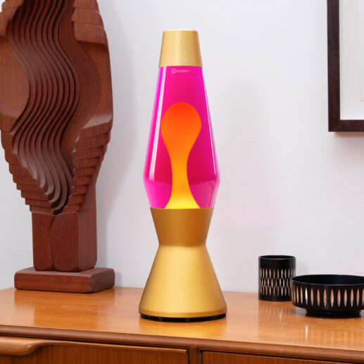 Mathmos Astro lavalamp Goud