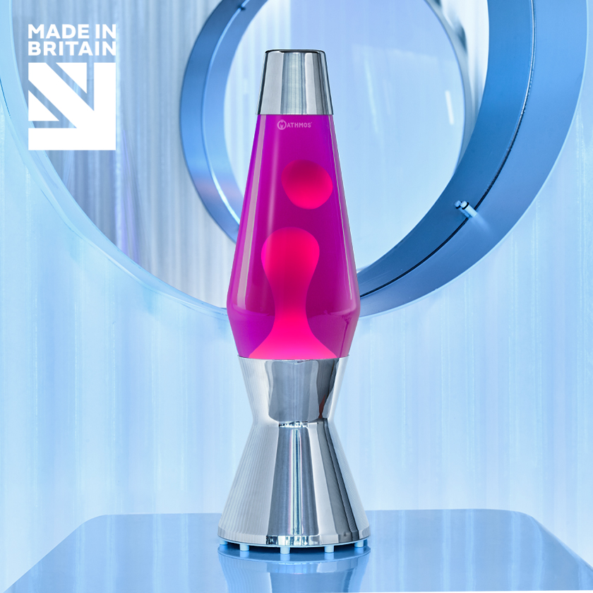 Mathmos Astro Lavalamp Roze/Roze