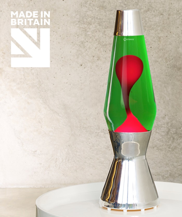 Mathmos Astro Lavalamp Rood/Groen