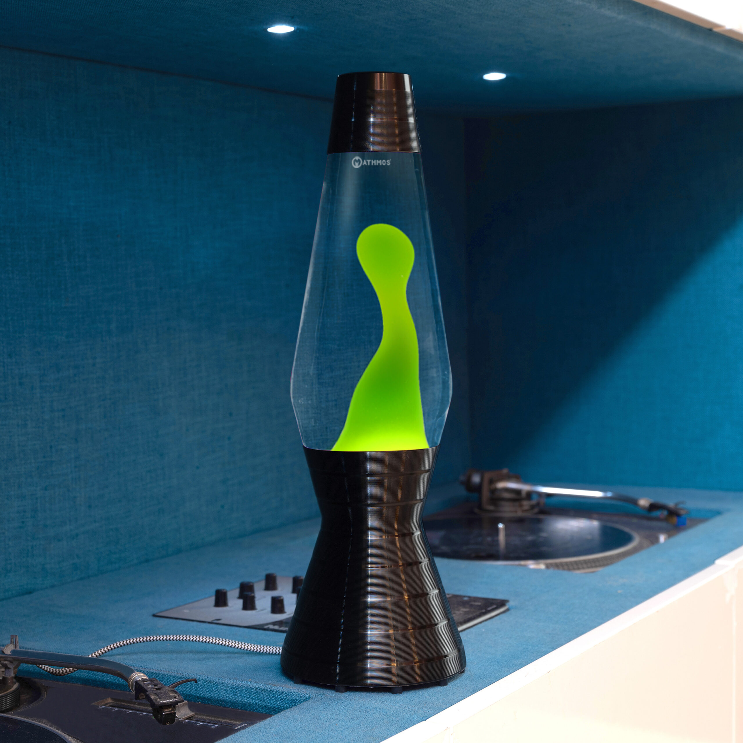 Mathmos Astro Vinyl Lavalamp Groen