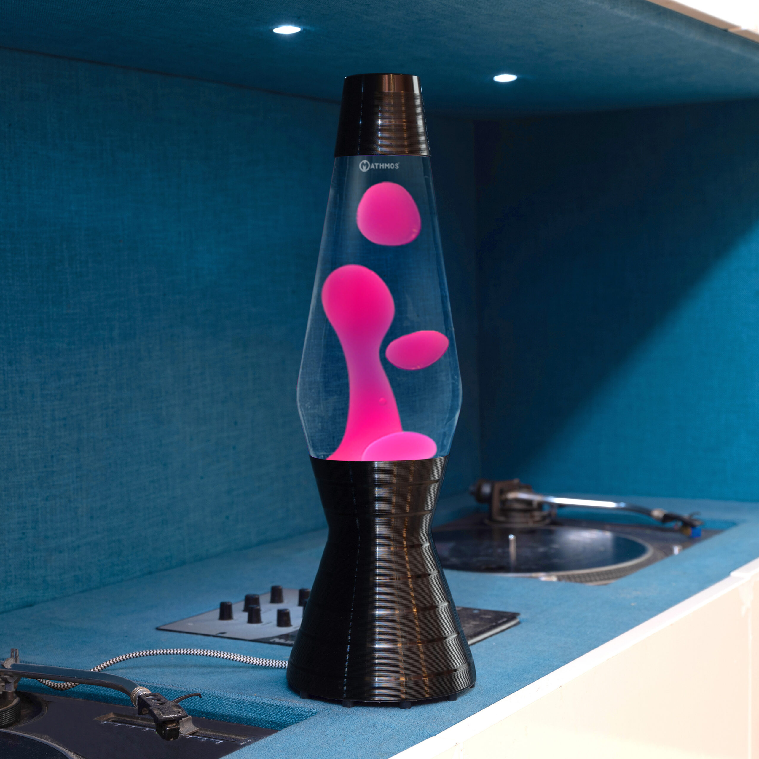 Mathmos Astro Vinyl Lavalamp Roze