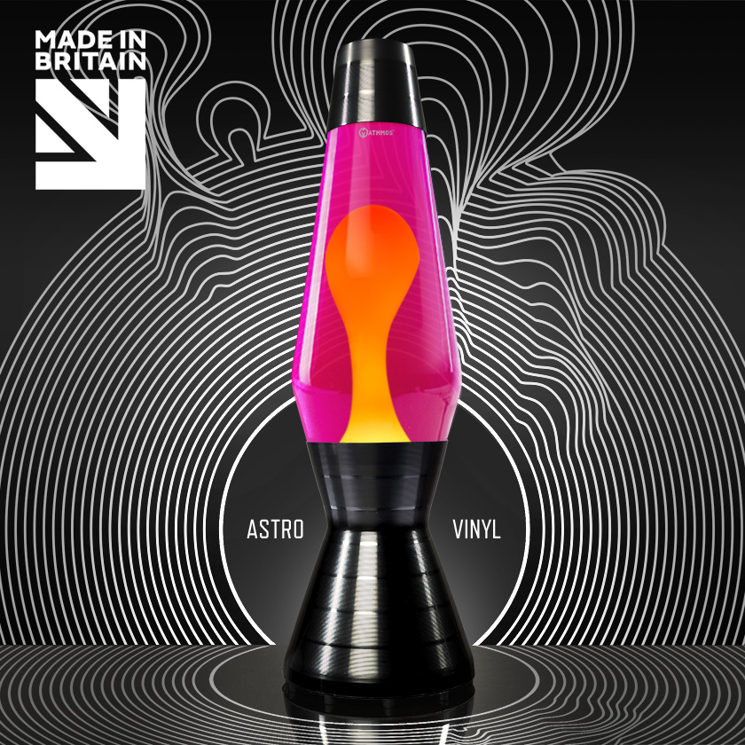 Mathmos Astro Vinyl Violet/Geel