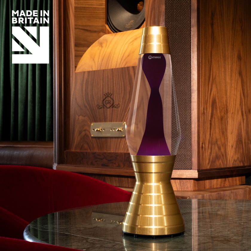 Astro Vinyl lavalamp Goud