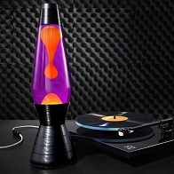 Mathmos Astro Vinyl Lavalamp Zwart