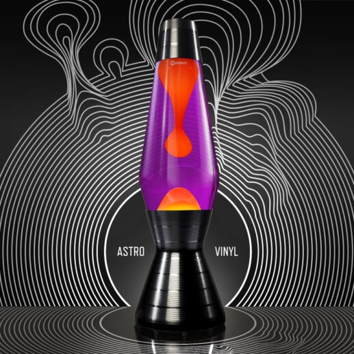 Mathmos Astro Lavalamp Vinyl Zwart